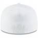 Men's Seattle Seahawks New Era White on White 59FIFTY Fitted Hat 3154709